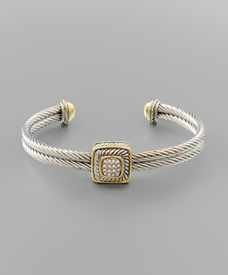 Square Cable Cuff Perfection