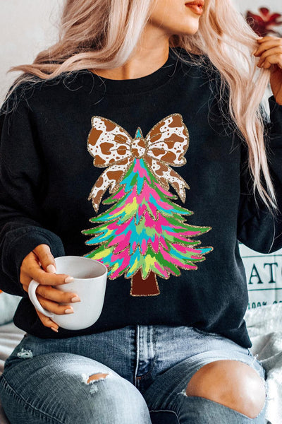 Bow top Christmas Tree Shirt