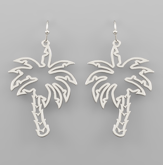 Palm Tree Earrings