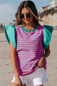 Watermelon with Ruffled Sleeves