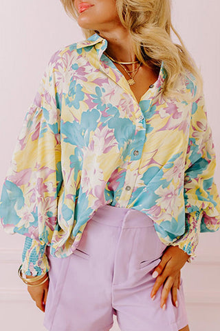 Allover Floral Top