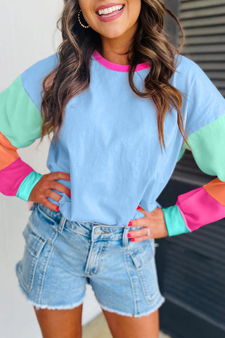 Modern Colorblock Top