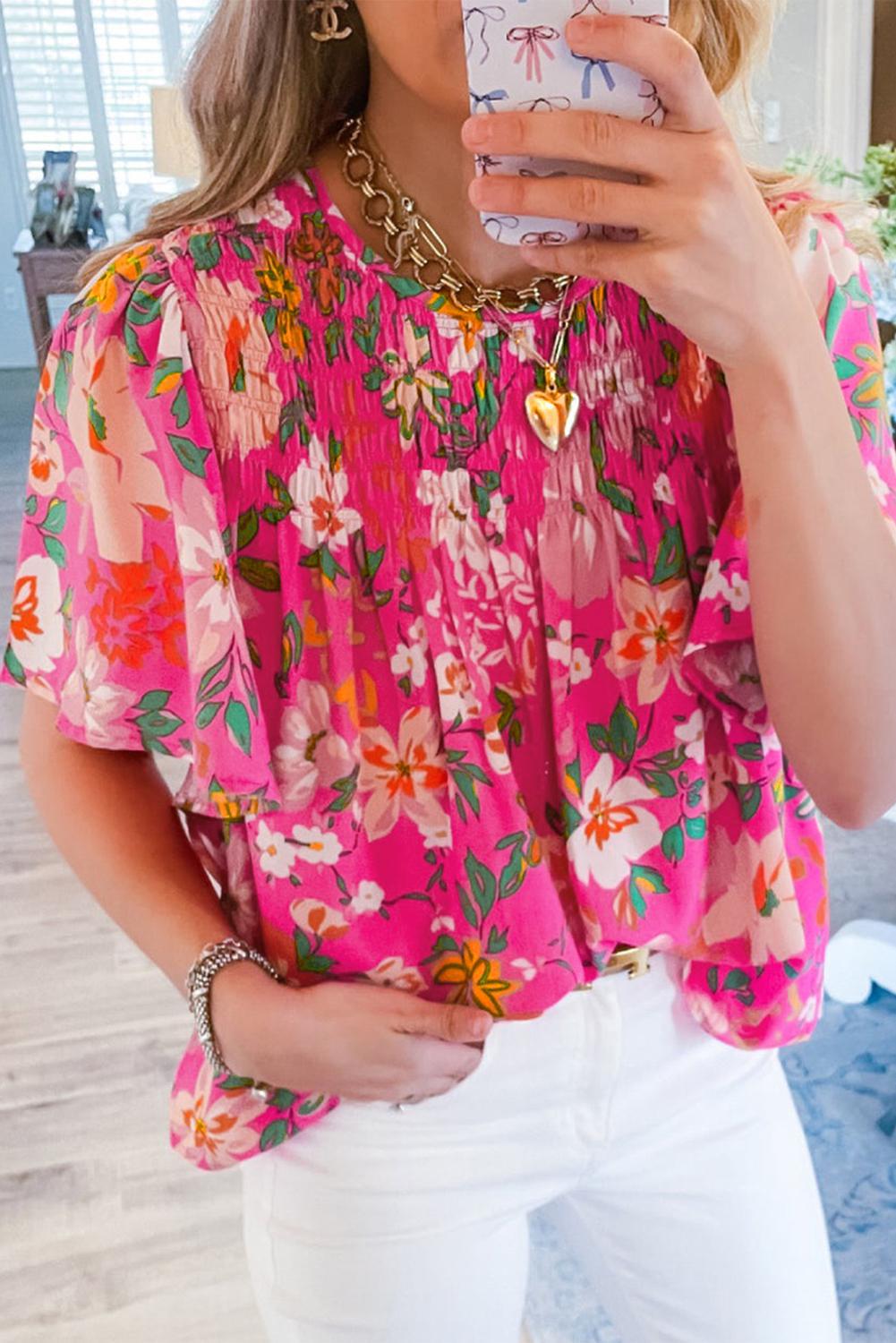 Smocked Ray of Sunshine Top