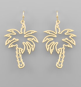 Palm Tree Earrings