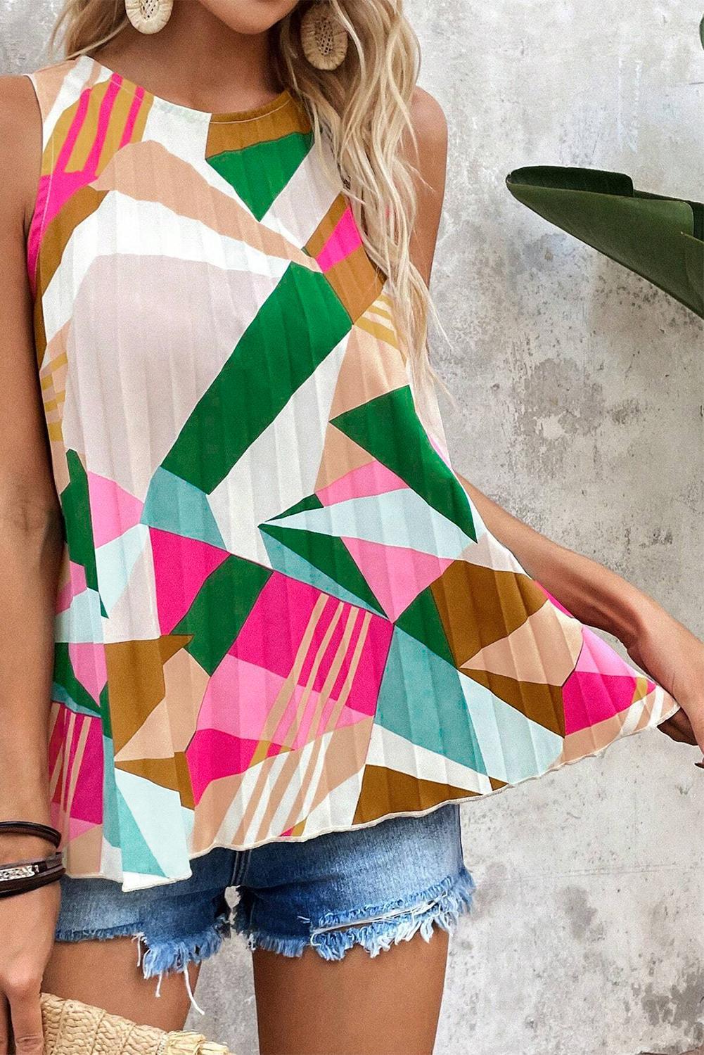 Geometric Pleated Tank