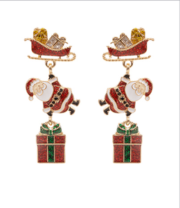 Santa is Coming to Town Earrings