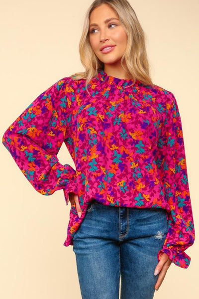 Magenta Me Teal Top