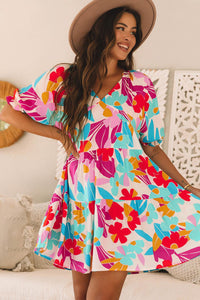 Floral Perfection in a Dress
