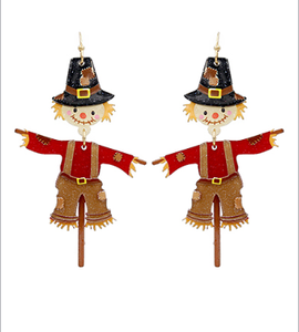 Jolly Scarecrow Earrings