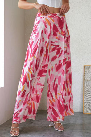 Paint It Pink Wide Leg Pants