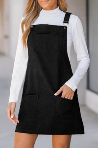 Overall Corduroy Dress