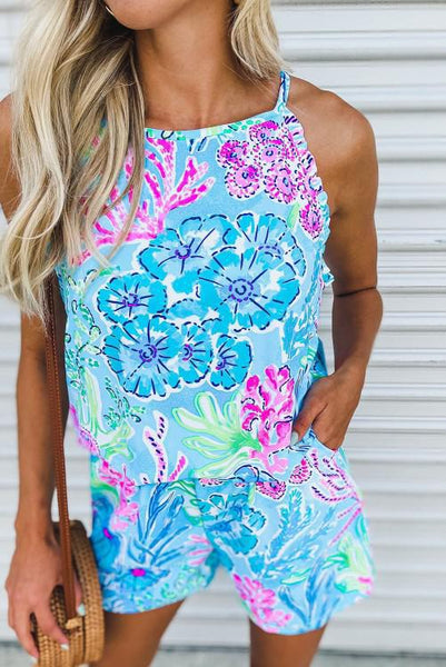 Floral Romper Perfection