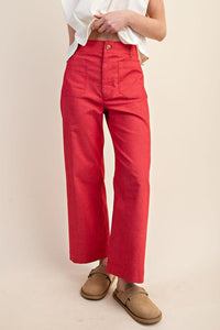 Ankle Crop Summer Pants