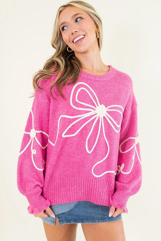 Big Bows for the Win Sweater