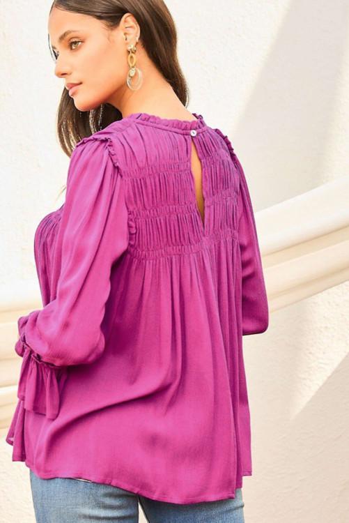 Shirred Valentine Perfection