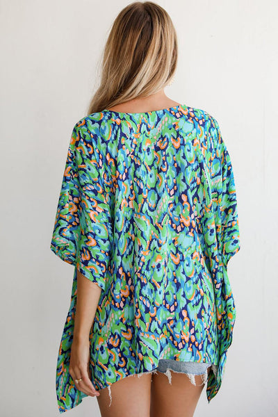Oversized Abstract Top