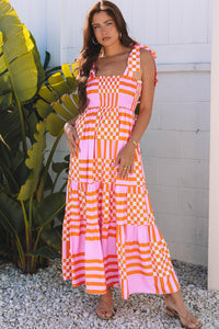 Checker Finish Line Dress