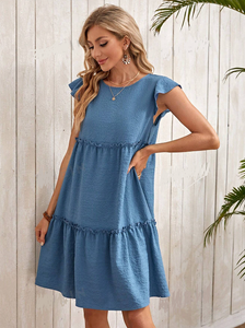 Perfect Ruffle Hem Dress