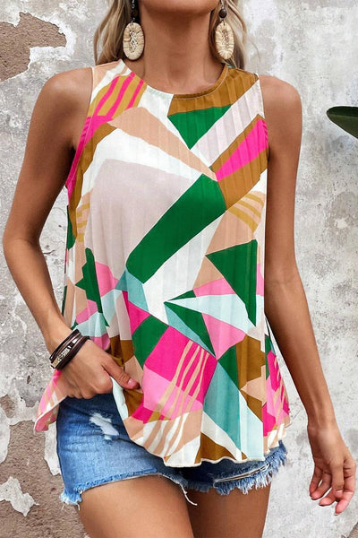 Geometric Pleated Tank