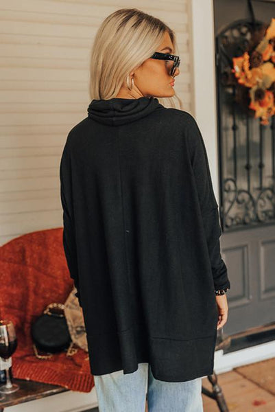 Comfy Cowl Neck Tunic