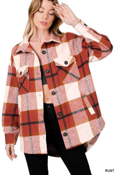 Oversized Plaid Shacket