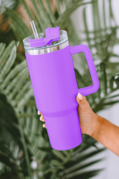 Insulated Cup with Straw