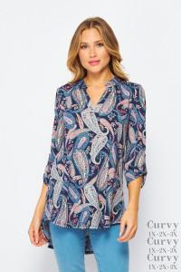 Blue Paisley Gabby