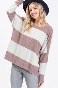 Striped Piko Style Top