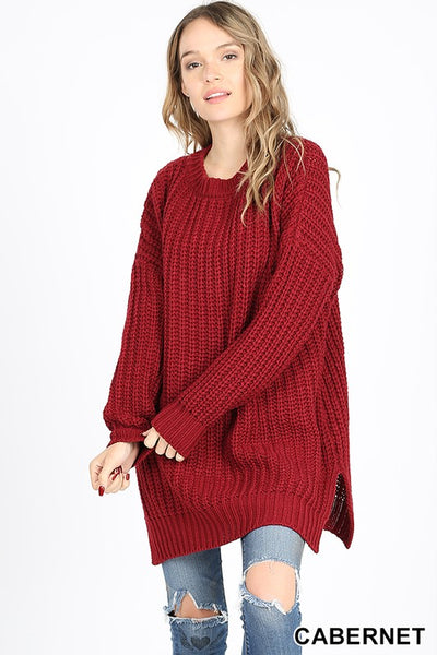 Long Sleeve Round Neck Sweater