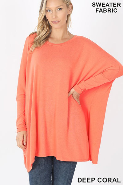 Oversize Poncho Sweater