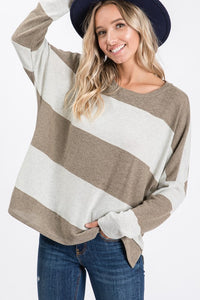 Striped Piko Style Top