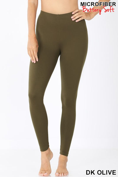 Microfiber Full Length Leggings