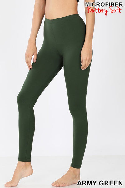 Microfiber Full Length Leggings