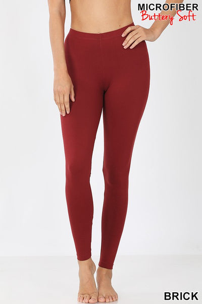 Microfiber Full Length Leggings