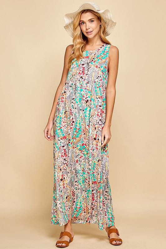 PERFECT Sleeveless Maxi Dress