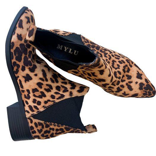 Leopard Ankle Booties