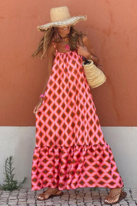 Geometric Maxi Dress