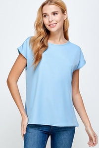 Classic Cap Sleeve Basic Top