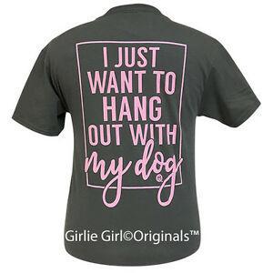 Hang Out Dog Short Sleeve- Charcoal