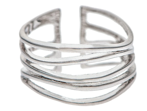 Wavy Wires Ring