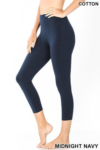 Cotton Capri Leggings