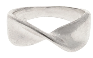 Silver Twist Ring