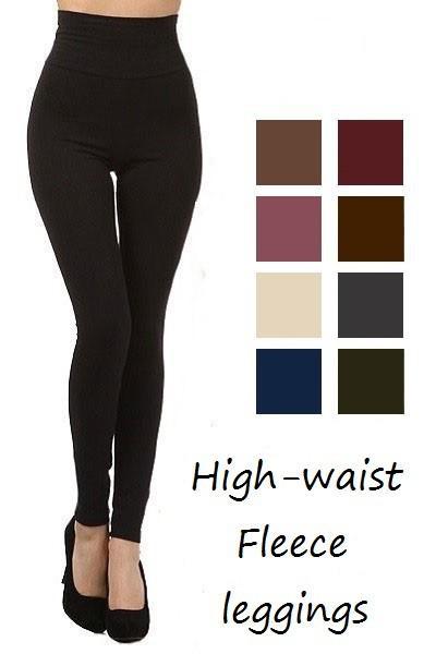 Fleece Leggings - Tummy Control