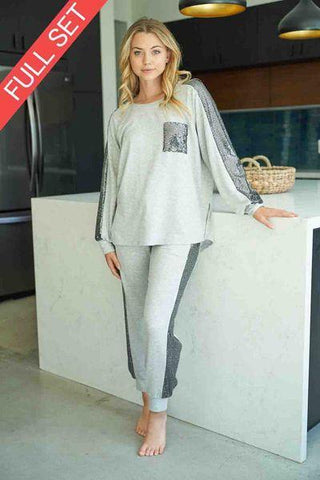 Heather Gray Lounge Wear