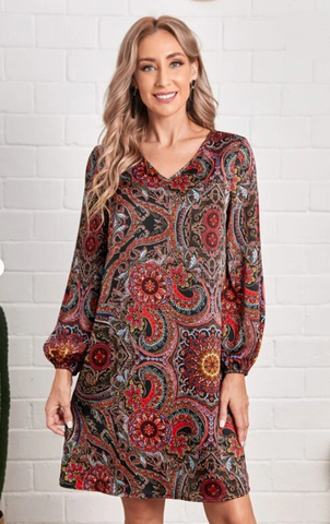 Paisley Perfection Dress