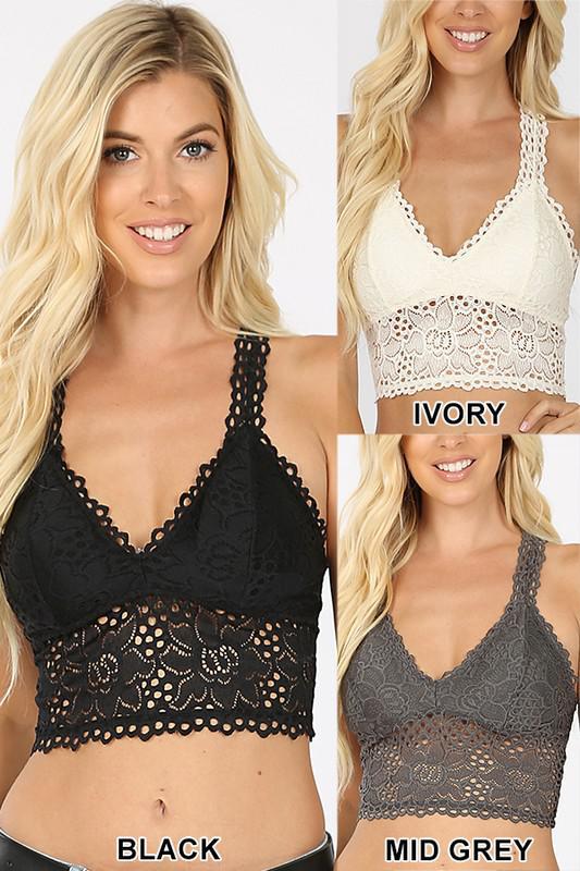 Stretch Lace Bralette