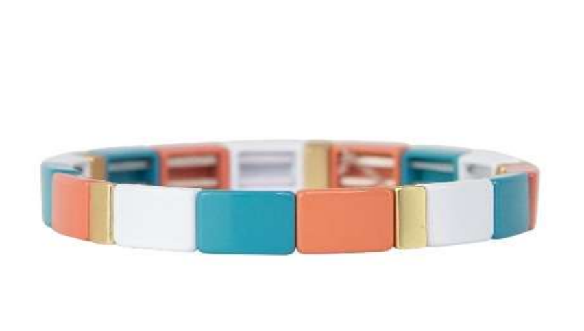 Enamel stretch Bracelet