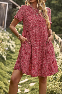 Polka Dot Babydoll Dress