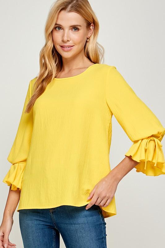 Tie Sleeve Top