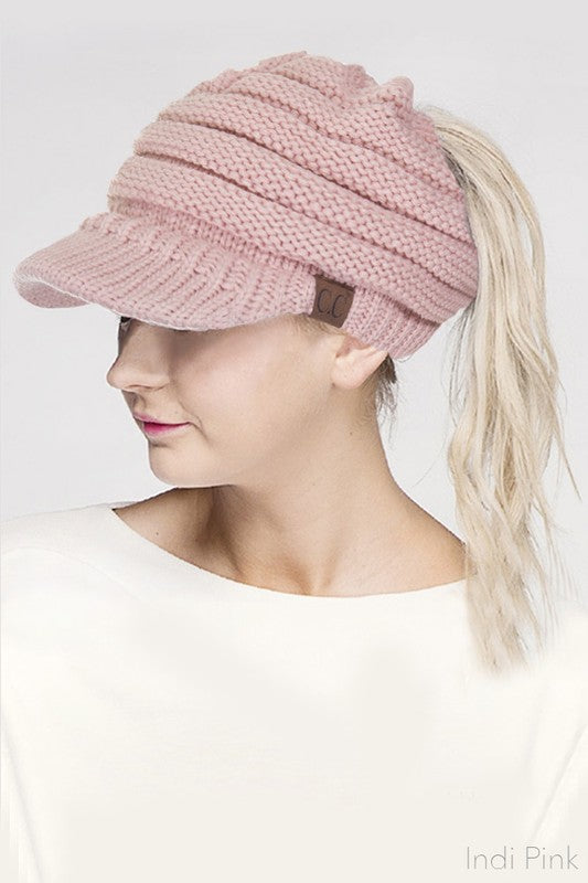 CC Brim Ponytail Hat